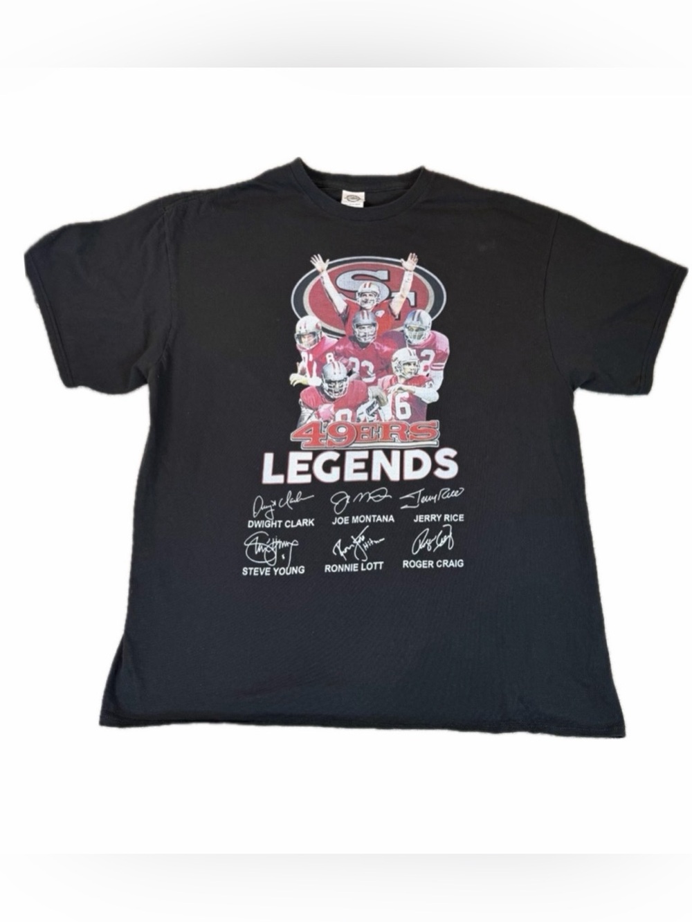 San Francisco 49ers "Legends" Collectors T-Shirt Size XL